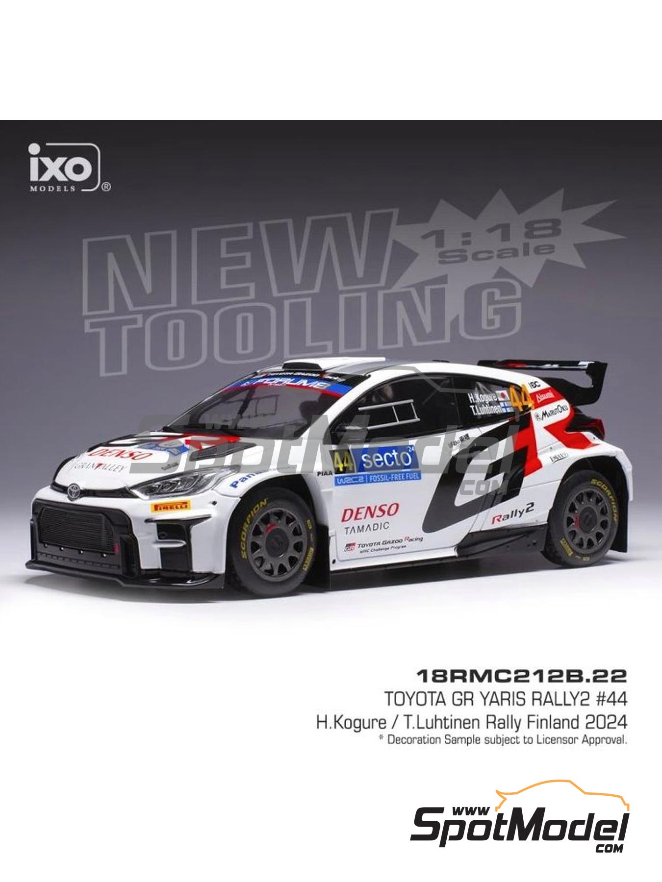Ixo Models 18RMC212B.22: Diecast model car 1/18 scale - Toyota GR